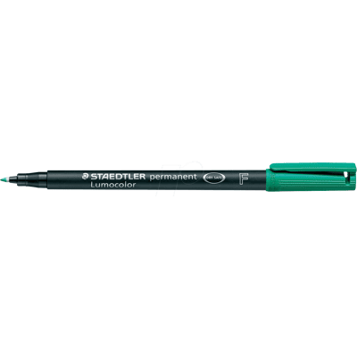 STAEDTLER 318GN - Perno universal permanente F, 0,6 mm, verde STAEDTLER 318GN - Perno universal permanente F, 0,6 mm, verde
