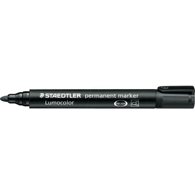 STAEDTLER 352SW - Marcador permanente, 2 mm, negro STAEDTLER 352SW - Marcador permanente, 2 mm, negro