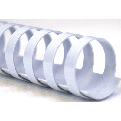 GBC 4028198 - Compresas, plástico, 14 mm, blanco, 100 unidades GBC 4028198 - Compresas, plástico, 14 mm, blanco, 100 unidades