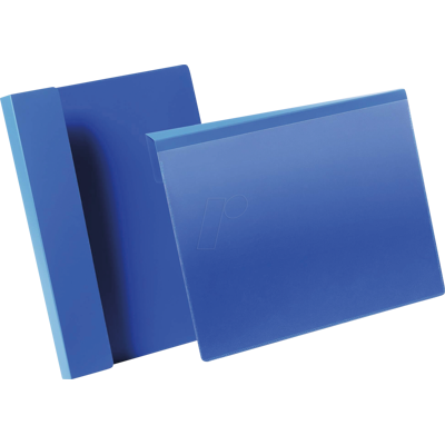 DURABLE 172307 - Bolsa de identificación con pliegue, transversal A4, azul DURABLE 172307 - Bolsa de identificación con pliegue, transversal A4, azul