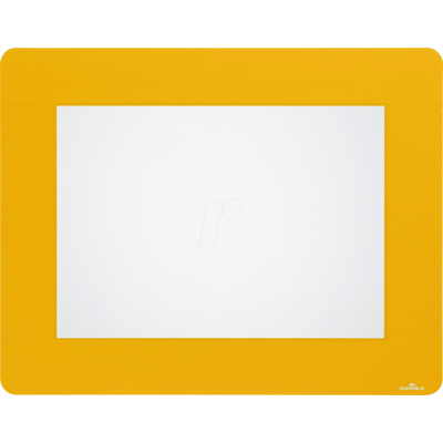 DURABLE 180804 - Marcado adhesivo, ventana A4, extraíble, amarillo, 10 pie DURABLE 180804 - Marcado adhesivo, ventana A4, extraíble, amarillo, 10 pie