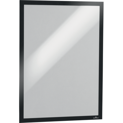 DURABLE 505301 - Marco de información, a2, autoadhesivo, abatible, negro DURABLE 505301 - Marco de información, a2, autoadhesivo, abatible, negro