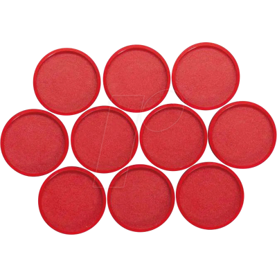 MAUL 6172325 - Imanes, 29 mm, rojo, 10 unidades MAUL 6172325 - Imanes, 29 mm, rojo, 10 unidades