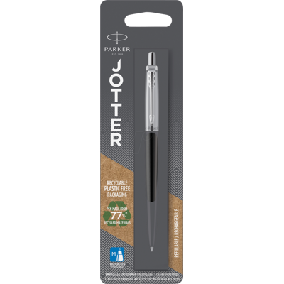 PARKER 1953207 - Bolígrafo, azul, M, Jotter Bond Black PARKER 1953207 - Bolígrafo, azul, M, Jotter Bond Black