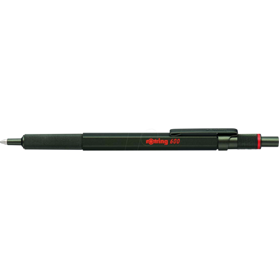 ROTRING 2114263 - Bolígrafo, verde metálico, M, ROTRING 600 ROTRING 2114263 - Bolígrafo, verde metálico, M, ROTRING 600