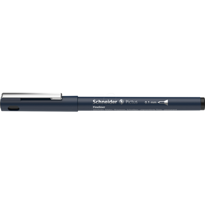 SCHNEIDER 197101 - Fineliner, 0,1 mm, negro SCHNEIDER 197101 - Fineliner, 0,1 mm, negro