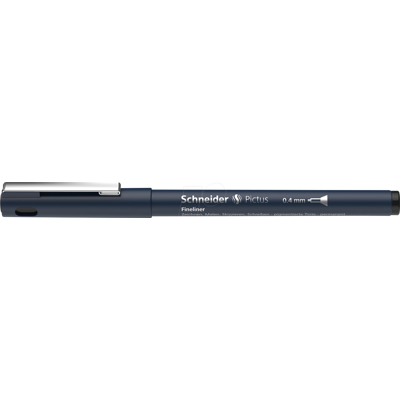 SCHNEIDER 197401 - Fineliner, 0,4 mm, negro SCHNEIDER 197401 - Fineliner, 0,4 mm, negro