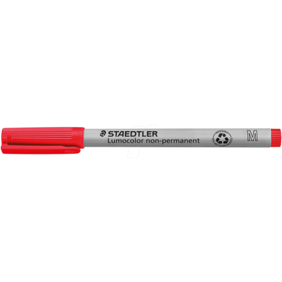 STAEDTLER 315RT - Pasador no permanente M, 1,0 mm, rojo STAEDTLER 315RT - Pasador no permanente M, 1,0 mm, rojo
