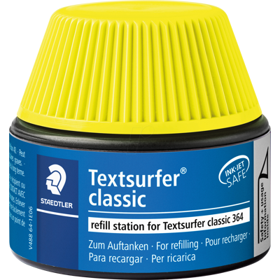 STAEDTLER 488641 - Estación de recarga, Textsurfer 364, amarillo STAEDTLER 488641 - Estación de recarga, Textsurfer 364, amarillo