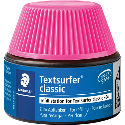 STAEDTLER 488640 - Estación de recarga, Textsurfer 364, rosa STAEDTLER 488640 - Estación de recarga, Textsurfer 364, rosa