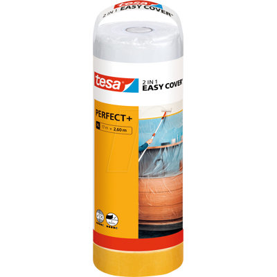 TESA 56575 - Paquete de recarga TESA Easy Cover Perfect+ 17 m x 2,60 m.. TESA 56575 - Paquete de recarga TESA Easy Cover Perfect+ 17 m x 2,60 m..