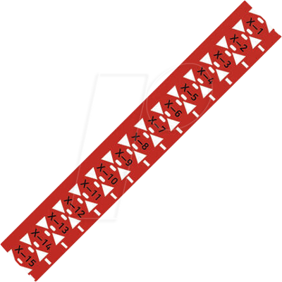 Sistema de marcado de cables Wago 211-835/000-005 - 25x10mm Rojo, 500 Marcadores Sistema de marcado de cables Wago 211-835/000-005 - 25x10mm Rojo, 500 Marcadores