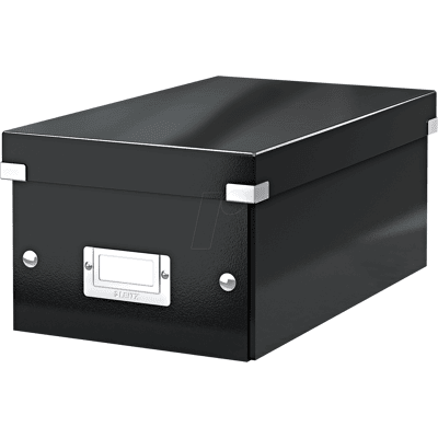 LEITZ 60420095 - Caja de archivo C&S; WOW DVD negro LEITZ 60420095 - Caja de archivo C&S; WOW DVD negro