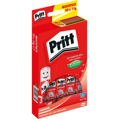PRITT STICK 1011 - Pegamento stick, el original, 10x 11 g.. PRITT STICK 1011 - Pegamento stick, el original, 10x 11 g..