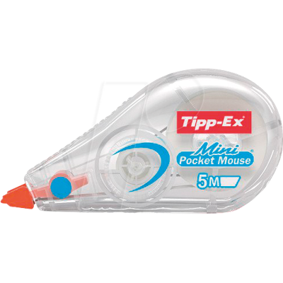 TIPP-EX TIPPEX 932564 - Rodillo corrector Mini Pocket Mouse 5,0 mm TIPP-EX TIPPEX 932564 - Rodillo corrector Mini Pocket Mouse 5,0 mm
