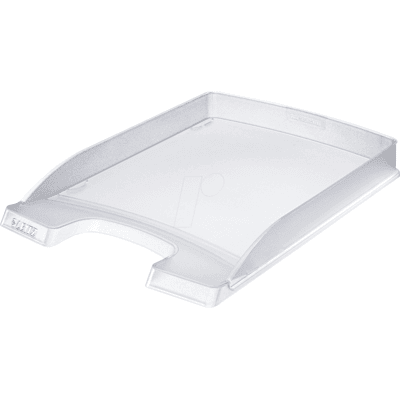 LEITZ 52370003 - Cesta de cartas a4 Plus, plana, incolora LEITZ 52370003 - Cesta de cartas a4 Plus, plana, incolora