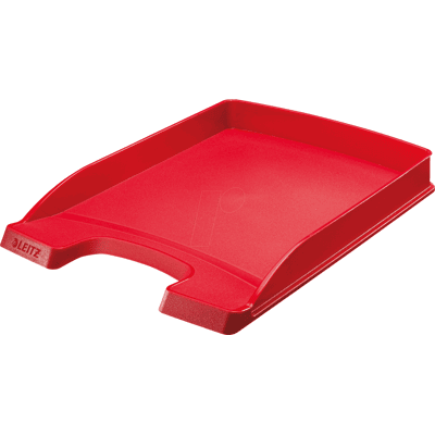 LEITZ 52370025 - Cesta de cartas a4 Plus, plana, roja LEITZ 52370025 - Cesta de cartas a4 Plus, plana, roja
