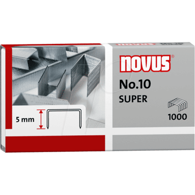 NOVUS KLAMMER NO.10 - Grapas n.o 10 NOVUS KLAMMER NO.10 - Grapas n.o 10