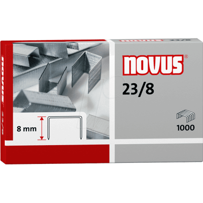 NOVUS KLAMMER 23/8 - Grapas 23/8 NOVUS KLAMMER 23/8 - Grapas 23/8