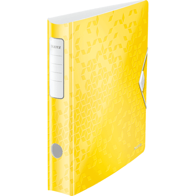 LEITZ 11070016 - Carpeta de calidad 180°, Active WOW, 60 mm, amarilla LEITZ 11070016 - Carpeta de calidad 180°, Active WOW, 60 mm, amarilla