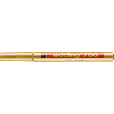 EDDING 780GO - Marcador de pintura, 0,8 mm, dorado EDDING 780GO - Marcador de pintura, 0,8 mm, dorado