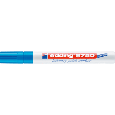 EDDING 8750BL - Marcador de pintura industrial, 2,0-4,0 mm, azul EDDING 8750BL - Marcador de pintura industrial, 2,0-4,0 mm, azul