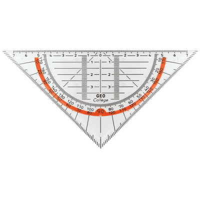 ARISTO AR 23001 - Triángulo geométrico, longitud de hipotenue, 160 mm ARISTO AR 23001 - Triángulo geométrico, longitud de hipotenue, 160 mm