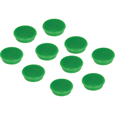 FRANKEN HM3002 - Imanes, 32 mm, verde, 10 unidades FRANKEN HM3002 - Imanes, 32 mm, verde, 10 unidades