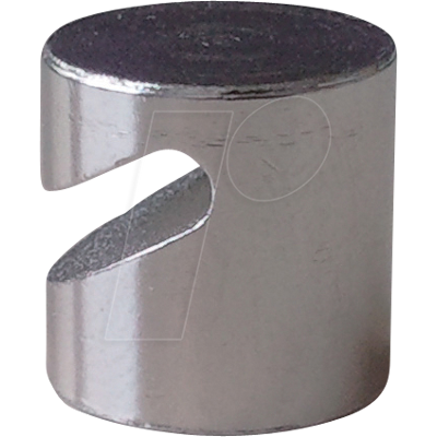 FRANKEN HMN16 - Imanes, con gancho, 16 mm, plateado, 4 unidades FRANKEN HMN16 - Imanes, con gancho, 16 mm, plateado, 4 unidades