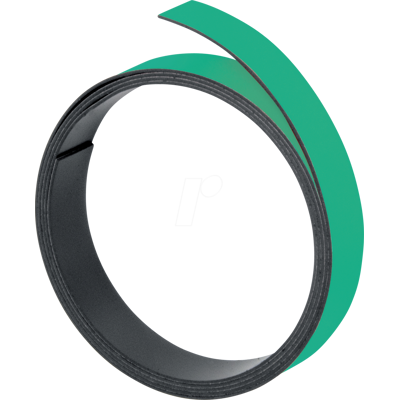FRANKEN M80202 - Cinta magnética, 100 cm x 10 mm, verde FRANKEN M80202 - Cinta magnética, 100 cm x 10 mm, verde