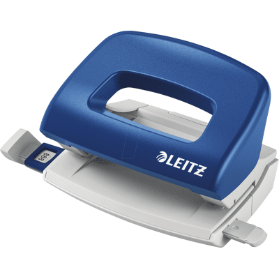 LEITZ 50580035 - Perforador de oficina, hasta 10 hojas, Nexxt, azul LEITZ 50580035 - Perforador de oficina, hasta 10 hojas, Nexxt, azul