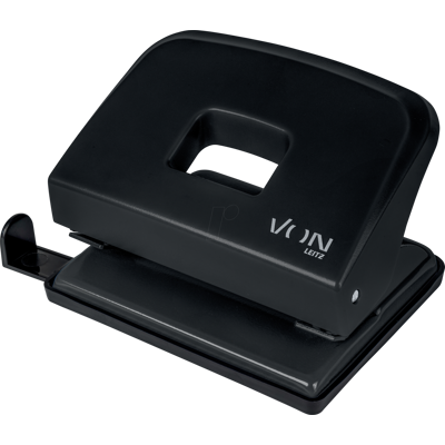 VON LEITZ VONL 50200095 - Ponche de oficina, hasta 20 hojas, negro VON LEITZ VONL 50200095 - Ponche de oficina, hasta 20 hojas, negro