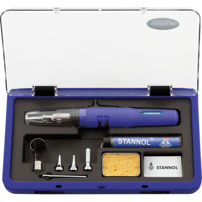 Stannol ST70 Soldador de gas - Set completo para movilidad Stannol ST70 Soldador de gas - Set completo para movilidad