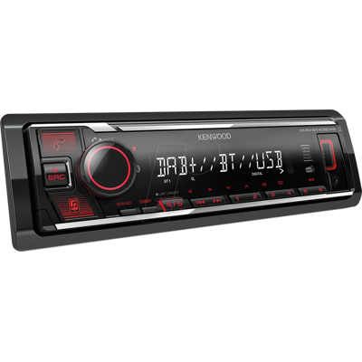 KENWOOD KW KMM-BT408DAB - Receptor digital multimedia con DAB+, Bluetooth, antena parabris KENWOOD KW KMM-BT408DAB - Receptor digital multimedia con DAB+, Bluetooth, antena parabris