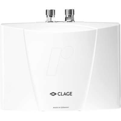 CLAGE M 6 - CLAGE calentador de agua, 3,3 l/min, sin presión CLAGE M 6 - CLAGE calentador de agua, 3,3 l/min, sin presión