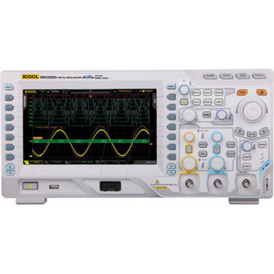 RIGOL MSO2302A - Osciloscopio de señal mixta, 300 MHz, 2 + 16 canales RIGOL MSO2302A - Osciloscopio de señal mixta, 300 MHz, 2 + 16 canales