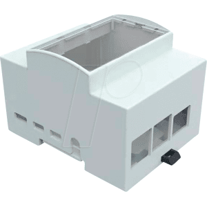 Joy-it RB-CaseP4+07 Caja para Raspberry Pi en Blanco en Riel DIN Joy-it RB-CaseP4+07 Caja para Raspberry Pi en Blanco en Riel DIN