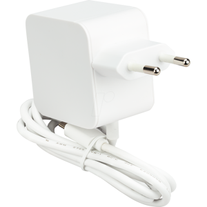 Raspberry Pi PS 45W WT EU - Fuente de alimentación - 45W, USB-C, enchufe UE Raspberry Pi PS 45W WT EU - Fuente de alimentación - 45W, USB-C, enchufe UE