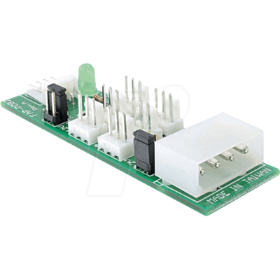 DELOCK 25218 - Distribuidor Delock 6 ventiladores 5V/12V. DELOCK 25218 - Distribuidor Delock 6 ventiladores 5V/12V.