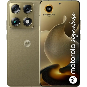 Motorola Signature 5G 512GB Martini Olive Procesador Snapdragon 8 Gen 5 16GB de RAM Panel Extreme AMOLED Motorola Signature 5G 512GB Martini Olive Procesador Snapdragon 8 Gen 5 16GB de RAM Panel Extreme AMOLED