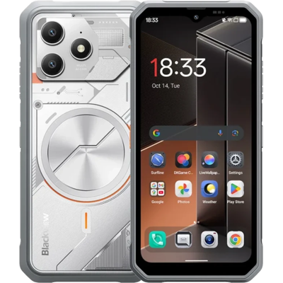 Blackview Fort 100 128GB Blanco Triple certificado de resistencia 8GB de RAM Batería de 5000 mAh Blackview Fort 100 128GB Blanco Triple certificado de resistencia 8GB de RAM Batería de 5000 mAh