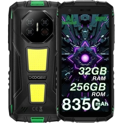 Doogee Fire 3 Max 4G Verde 256GB Unisoc T7250 Octa-Core 8 GB+ 24 Virtual GB RAM Doogee Fire 3 Max 4G Verde 256GB Unisoc T7250 Octa-Core 8 GB+ 24 Virtual GB RAM