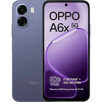 Oppo A6X 5G 256 GB Negro 8 GB 6100 mAh Oppo A6X 5G 256 GB Negro 8 GB 6100 mAh