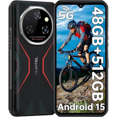 Oukitel WP55 Pro 5G 16GB/512GB Rojo Rugged Oukitel WP55 Pro 5G 16GB/512GB Rojo Rugged