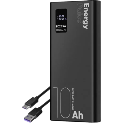 OBAL: ME OBAL:ME EnergyPulse Negro 10000mAh 22.5W - Powerbank OBAL: ME OBAL:ME EnergyPulse Negro 10000mAh 22.5W - Powerbank