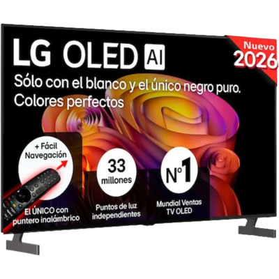 LG OLED55B6ELC Smart TV OLED 55" 4K α8 AI Processor Negro LG OLED55B6ELC Smart TV OLED 55" 4K α8 AI Processor Negro