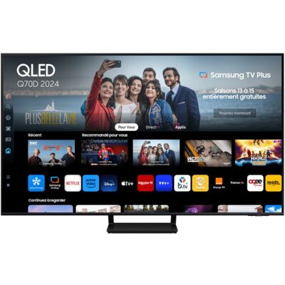 Samsung TQ75Q70DAT 75" QLED 4K Ultra HD Smart TV Wifi Negro - Televisor Samsung TQ75Q70DAT 75" QLED 4K Ultra HD Smart TV Wifi Negro - Televisor