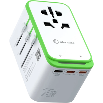 OEM Adaptador de Viaje GlocalMe Roamplug 4G WiFi 4 en 1 OEM Adaptador de Viaje GlocalMe Roamplug 4G WiFi 4 en 1