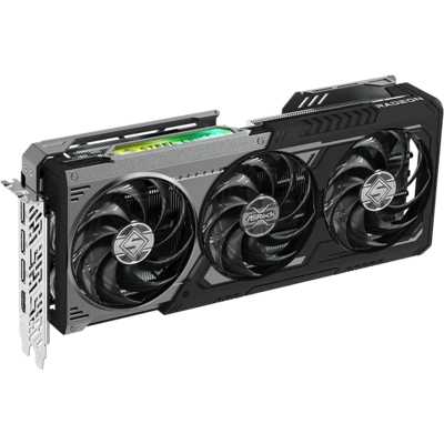 Tarjeta gráfica ASRock Radeon RX 9070 GRE Steel Legend OC Tarjeta gráfica ASRock Radeon RX 9070 GRE Steel Legend OC