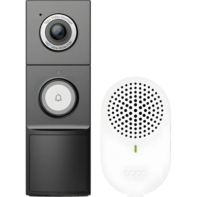 Videoportero TP-Link Tapo D235 Negro WiFi 2K 5MP Visión nocturna a color Videoportero TP-Link Tapo D235 Negro WiFi 2K 5MP Visión nocturna a color